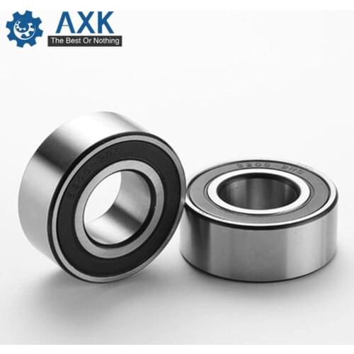 Free shipping ( 1 PC ) 3200 3201 3202 3203 3204 3205 3206 3207 3208 Double Row Angular Contact Ball Bearings