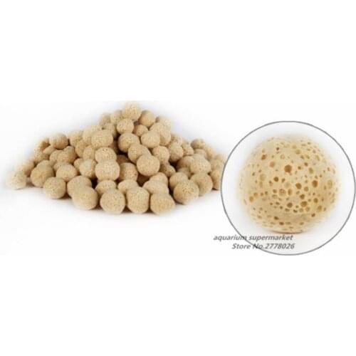 HONGYI 1 piece 500g 1000g yellow ball biochemical ball ammonia bacteria ball for aquarium fish tank