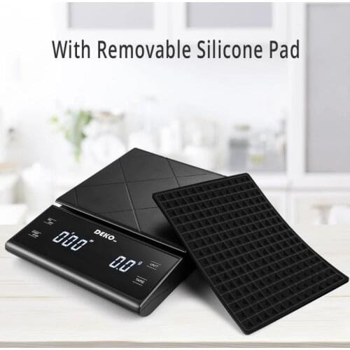 3kg/0.1g Coffee Electronic Scale with Timer High Accuracy Digital Kitchen Scale Weight Balance Household Measuring Tools