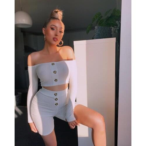 2 PCS Sports Sets Strapless Crop Top Shorts Summer Set Outfits Womens tracksuit Leggings for fitness