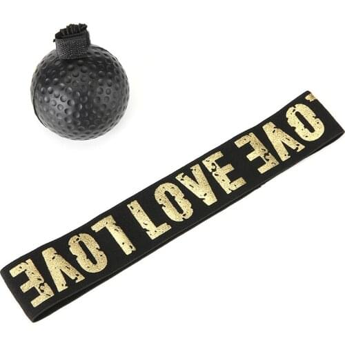 Fight Ball + Headband Boxing Reflex Reaction Speed Training Punch Coordination Gym Fitness Exercise For Muay Thai Boxer