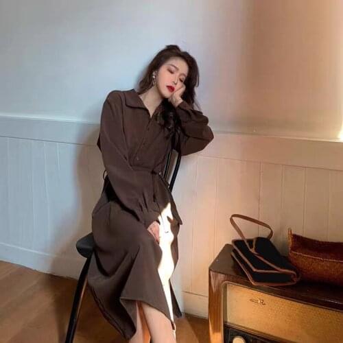 New Spring Girls Dress Women Velvet Thick Shirt Long Sleeve Womens Dresses Female Vintage Party Boho Robe Femme Vestido Autumn