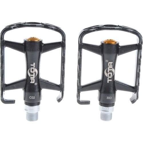 Mountain Bike Pedals,Ultra Strong Colorful Cr-Mo CNC Machined 9/16" 2 Sealed Bearings for Road BMX MTB Fixie Bike