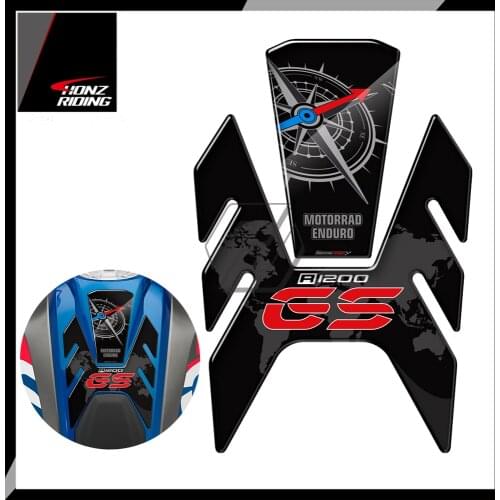 For BMW R1200GS R1200 GS 2013-2018 Motorcycle Gas Tank Pad Protector 3D