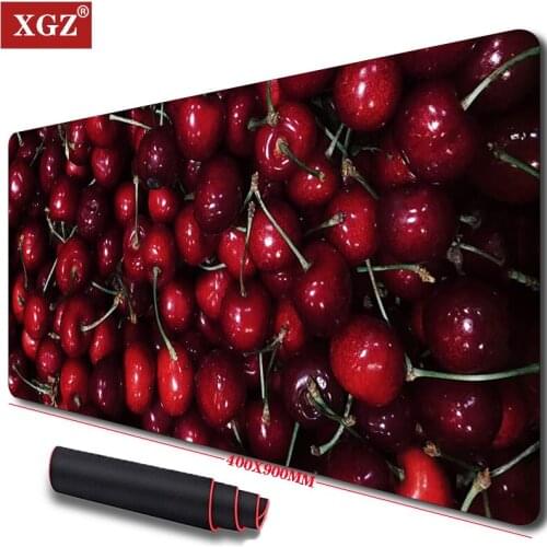 XGZ Flower Top Quality Rubber Mouse Durable Desktop Mouse Pad Free Shipping Large Mouse Pad Gamer Accessories 40x90cm/30x80cm