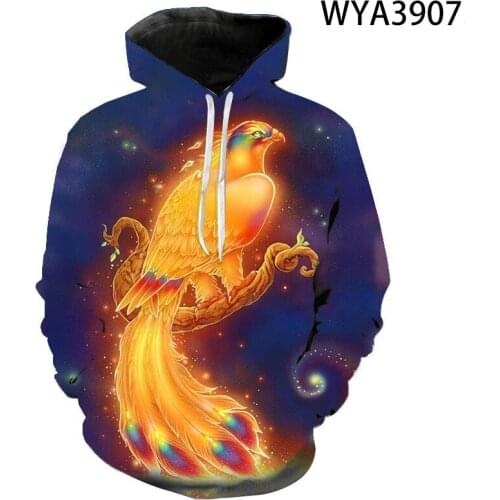 The Latest Flame Phoenix 3D Printed Hoodie Sweatshirt Cool Men Women Hoodies Children Fashion Boy Girl Kids Casual Pullover Coat