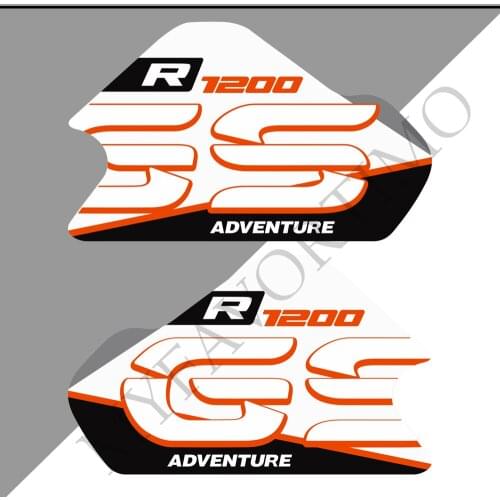 Stickers Protector For BMW R1200GS Tank Pad Fender Windshield handguard R 1200 GS Adventure Aluminium Cases