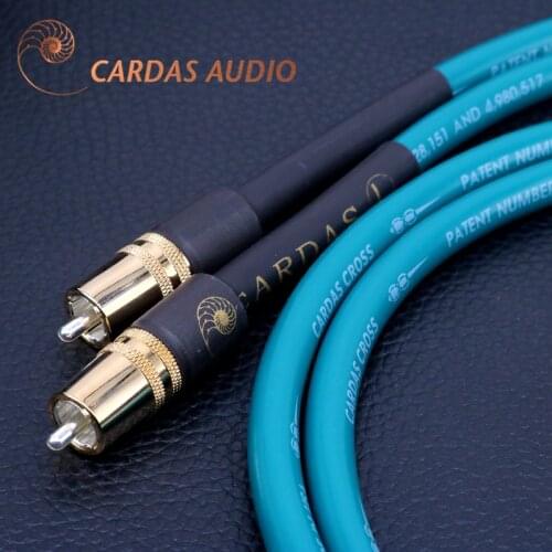 Cardas golden ratio 7N oxygen-free copper fever audio amplifier XLR signal cable RCA lotus to XLR Canon audio balance cable