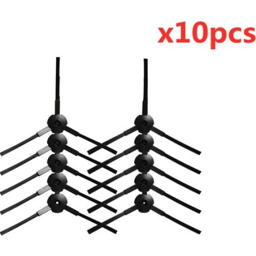 10 pieces 3-arm side brush Replacement For panda X500 X600 ECOVACS CR120 vacuum cleaner accessories