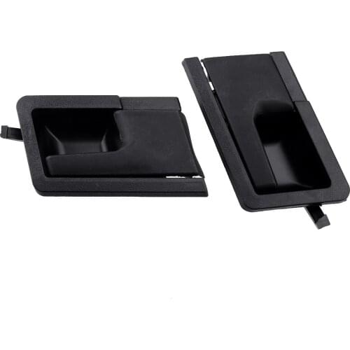 2pcs Car Black Front Inner Door Handle fit for VW Transporter T4 1990-1992 1993 1994 1995 1996 1997 1998 1999 2000 2001 2002