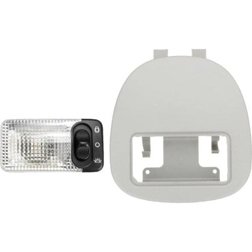 2Pcs/Set Car Interior Roof Light Dome Reading Light Cover for Citroen C1 C2 C3 Peugeot 206 CC 207 6362K9 9625049077