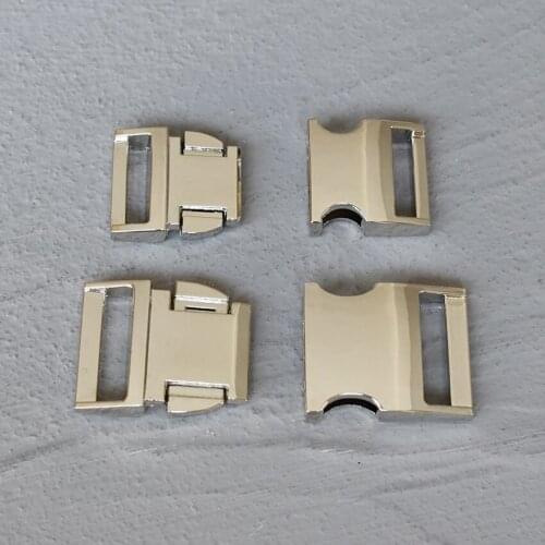 50 Pcs 20/25mm Metal Quick Side Release Buckle Clasps Bag Strap Purse Clip Clasp Parts Leather Accessories