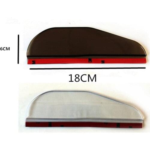 Car Styling PVC Car Rear View Mirror Sticker Rain Eyebrow For BYD F3 F0 S6 S7 E5 E6 M6 G3 F3 G5 T3 13 lifan x60 X50 620 320 520