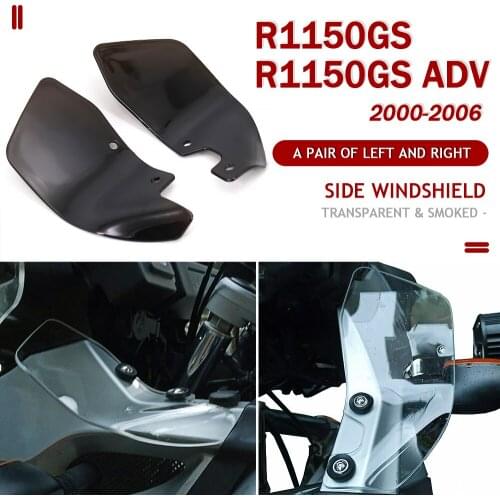 New For BMW R1150GS R 1150 GS Adventure ADV Side Windshield Windscreen Wind Deflector Motorcycle Accessories 2000 - 2006