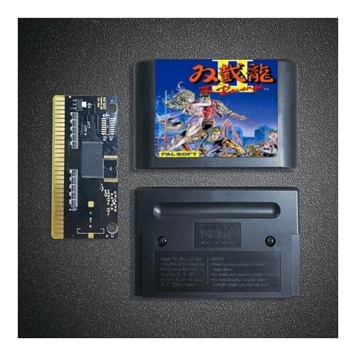 Double Dragon II - The Revenge - 16 Bit MD Game Card for Sega Megadrive Genesis Video Game Console Cartridge