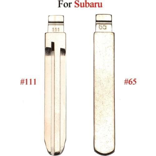 Kutery Folding Car Key Blade For Subaru Forester Legacy Impreza Tribeca Outback XV KD #65 #111 Uncut Key Blank Replacement