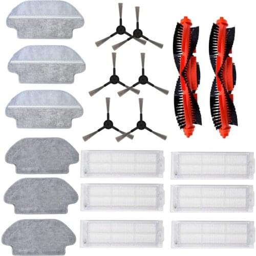 For STYJ02YM Main Brush Side Brush Hepa Filters Kit for Mijia STYJ02YM Sweeping Mopping Robot Vacuum Cleaner