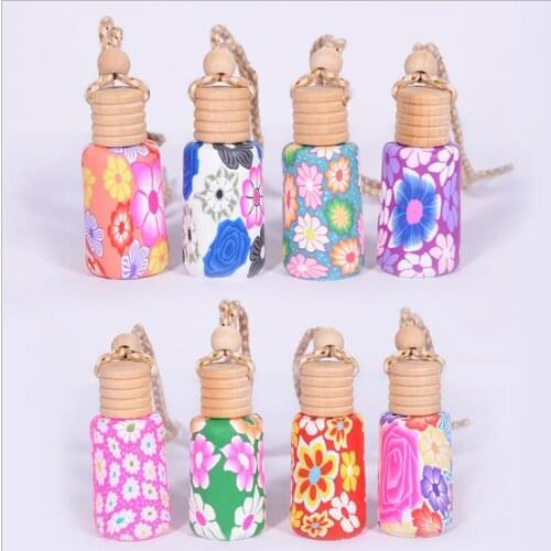 Scent empty Bottle Air Fresher Pendant without perfume Car-styling Car parfums Multi Style 200Pcs Car Home Auto Hanging Perfume