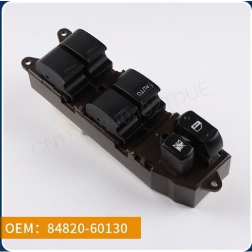 Suitable for Toyota Overbearing 4700 Left Front Lifter Switch 84820-60130 Auto Parts
