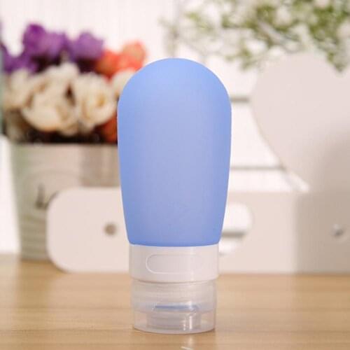 Portable Silicone Travel Bottle Lotion Shampoo Cosmetic Empty Mini Plastic Storage Container Refillable Bottles Accessories