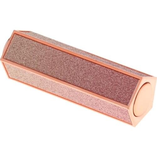 Empty Lipstick Tube Lip Balm Plastic Shiny Glittering Bottle Vial 12.1mm