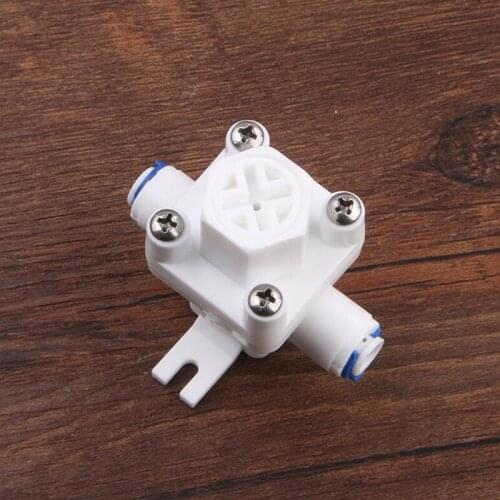 RO Water Pressure Relief Valve Water Pressure Reducing Regulator 1/4" 3/8" OD Hose Quick Connection RO Reverse Osmosis System