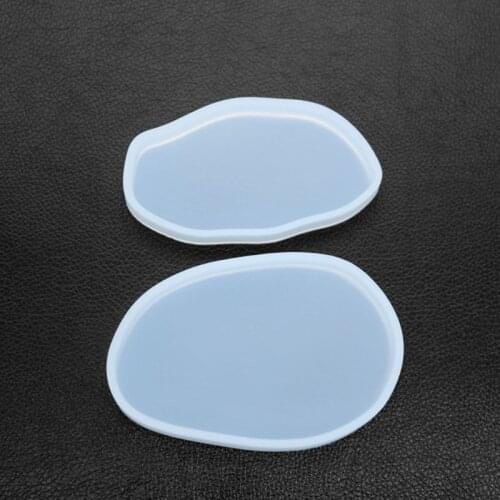 DIY Crystal Epoxy Resin Irregular Ellipse Coaster Mold Dropshipping