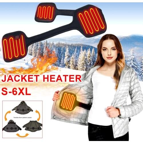 Universal Coat Heater Smart Jacket Heater Keep Warm and Temperature Control Clothes DIY Heating Device for Winter Outdoor