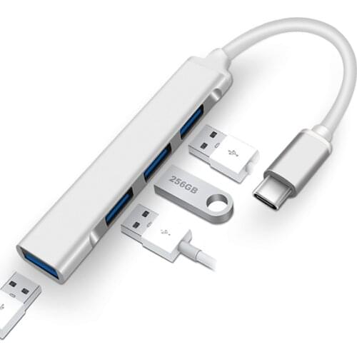 USB C HUB 3.0 3.1 Type-C Hub USB Adapter 5 Gbps Multi 4 Port Splitter for Lenovo Xiaomi Macbook Pro Air PC Computer Accessories