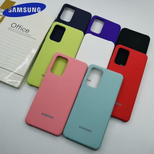 Samsung Galaxy A72 A52 A32 S20FE Liquid Silicone Case Silky Soft-Touch Back Protective Cover Samsung S20 S21 Plus note 20 Ultra