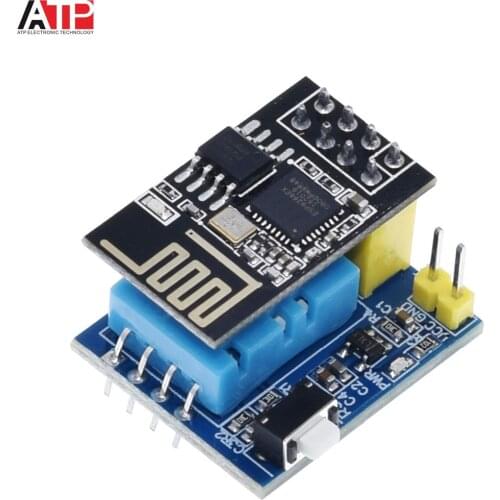 1pcs ESP8266 ESP-01 ESP-01S DHT11 Temperature Humidity Sensor Module esp8266 Wifi NodeMCU Smart Home IOT
