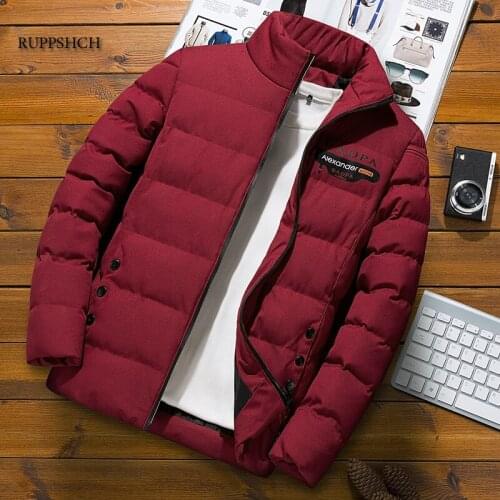 2021 Men Pure Cotton Thick Parka Coat New Winter Coat Men Thick Warm Jacket Slim Casual Male Parka Coat