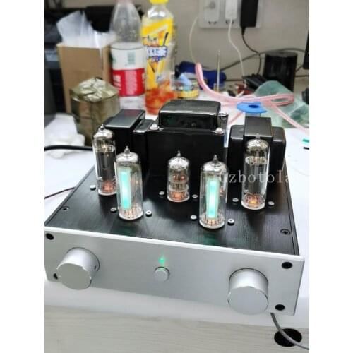 6E2+6P1/6P15 single-ended tube amplifier power amplifier tube HIFI fever grade finished kit diy power amplifier 3.2W+3.2W