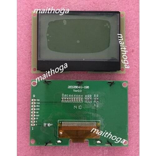 9PIN COG 12864 LCD ST7565R Controller 3.3V Green Backlight