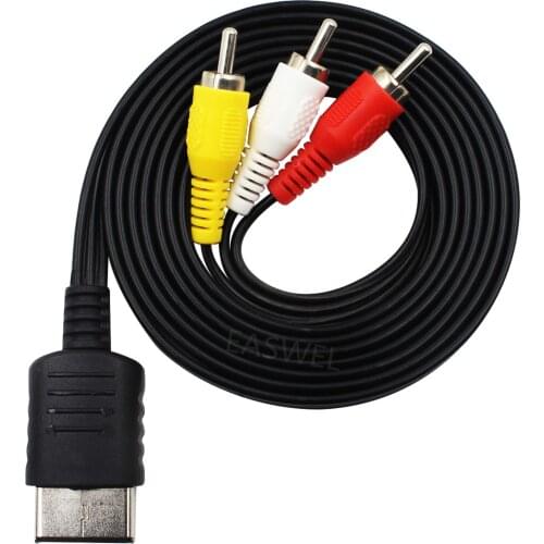 AV Audio Video Composite Cable For Sega Dreamcast AV Brand New 3Z