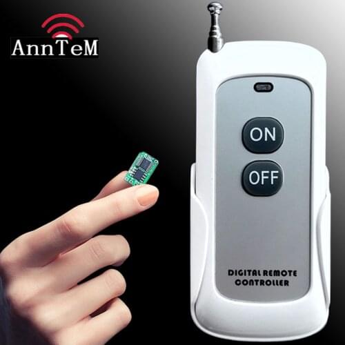 3.7V5V6V9V12VWireless power cut off controller Radio frequency identification remote control switches RF emitter ejector