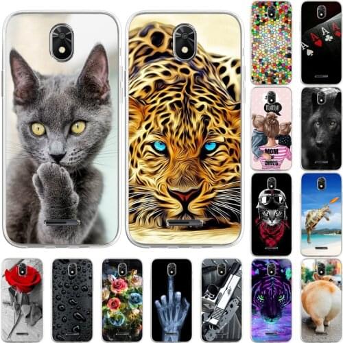 For TP-Link Neffos C5 Plus Case Soft TPU Silicon Phone Back Cover For TP-Link C5 Plus C5plus TP7031A TP7031C Case 5.34'' Bumper