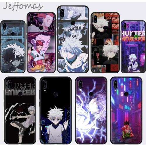 Killua hunter x hunter Painted Phone Case For Xiaomi Redmi Note 4 4x 5 6 7 8 pro S2 PLUS 6A PRO