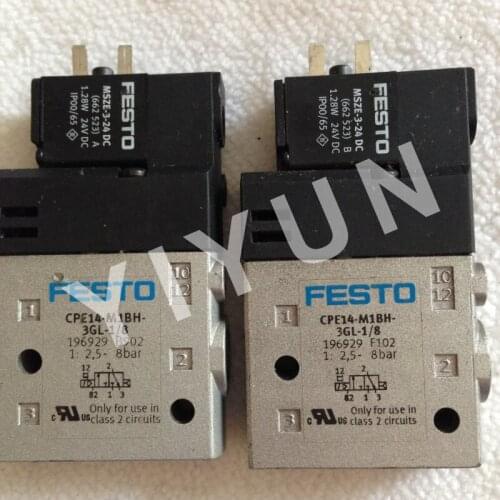 CPE14-M1BH-5L-1/8 196941 CPE14-M1BH-5J-1/8 196939 CPE14-M1BH-3GL-1/8 196929 CPE14-M1BH-5/3E-1/8 196935 FESTO Solenoid valve