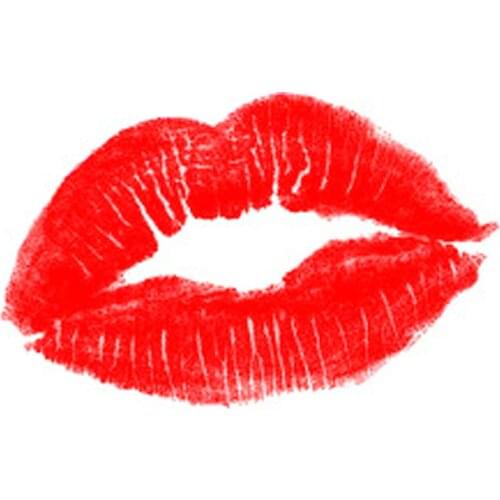 Lip print Cosplay Anime Cartoon Logo Props Waterproof Animation Cartoon Logo Temporary Tattoo Stickers Tattoo Stickers XR119