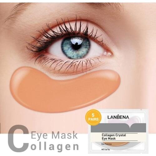 Eye Patch Collagen Crystal Moisturizing Brightening Remove Dark Circles Eye Bags Eye Mask Fades Eye Wrinkles Eye Mask TSLM1