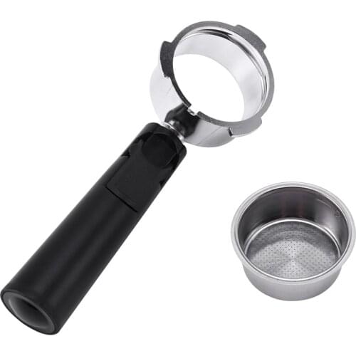 Hot 51mm Stainless Steel Bottomless Coffee Portafilter for Professional Coffee Maker Accessory