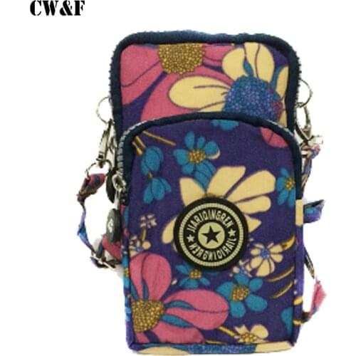 Small luggage travel bags women phone bag case for walking halter wrist package pouch puse