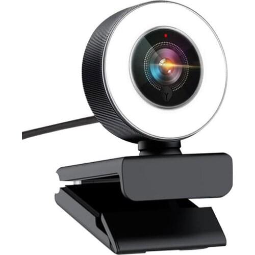 Mini LED Webcam Adjustable Advanced Network Camera Led Fill Light Computer Camera Auto Focus With USB 2.0 3.0 Hot Sale