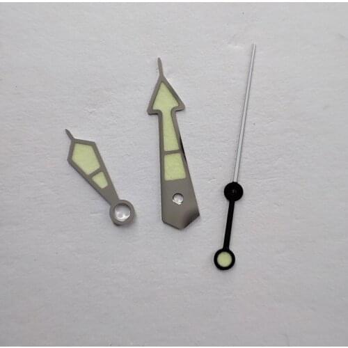 Watch pointer NH35, NH36 watch accessory pointer green super luminous, suitable for NH35, NH36 movement
