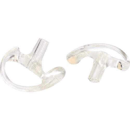 Portable Soft Silica Gel Ear Mould Replacement Long Service Earplug For Most Coil Tube Audio Kits Ear Moulds