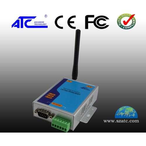 Transparent transmission micropower data transmission module 868MHZ wireless data transceiver 500 m short wave antenna ATC-871