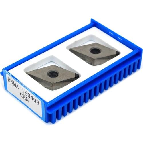 2PCS DNMA150408 PCD CBN Diamond Inserts External Turning Tool DNMA 150408 Inserts CNC Lathe Cutter Tools Turning Inserts
