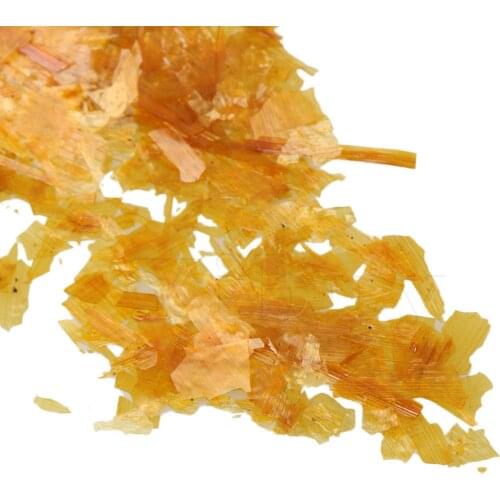 Yibuy Yellow Super Blonde Shellac Flakes Around for Adhesive Coating Pack of 2