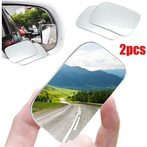 Blind Spot Mirror for Car Outside Auxiliary Mirror Rearview Mirror Sticky Convex Wide Angle Parking Reversing Rear View Mirrors